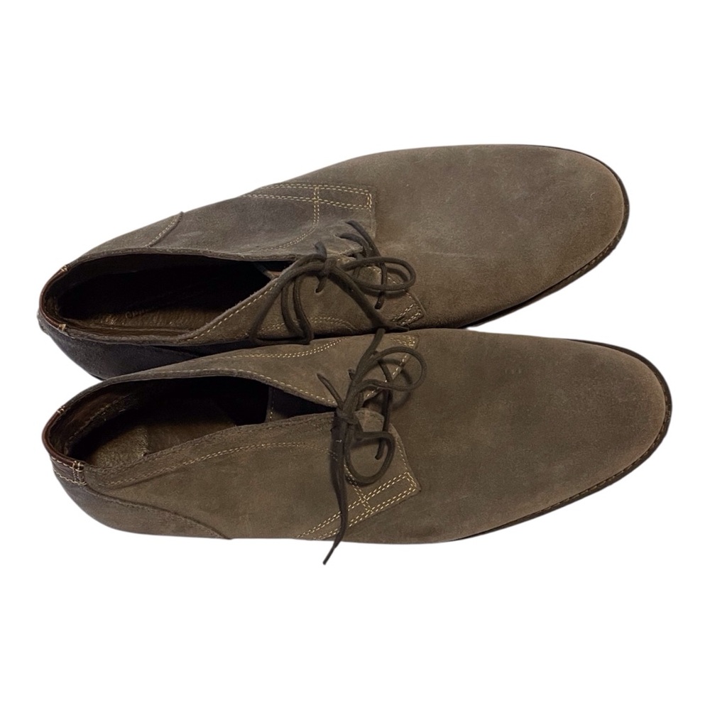 Johnston & Murphy Chukka Casual Boots Lace Up Men’s Size 13 Gray Suede - Picture 10 of 13